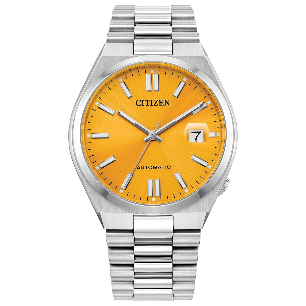 Citizen Tsuyosa Reloj Automático 40 mm Esfera Amarilla NJ0150-56Z