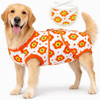 Surgery Recovery Suit for Female Male Dog, Soft Onesie After Spay Neuter, L