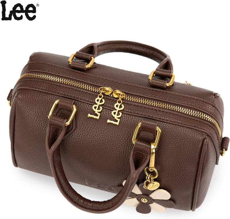 Montana West Lee Satchel Purses for Women, Small Top Handle Handbag, Convertible Crossbody Satchel