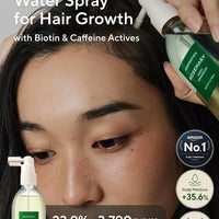 AROMATICA Spray de Agua de Romero Potenciador de Raíces para el Crecimiento del Cabello – Aceite Coreano para el Cuidado del Cabello para Desintoxicación del Cuero Cabelludo – Tratamiento para Cuero