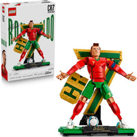 LEGO Editions Cristiano Ronaldo – Soccer Legend - Building Set for Boys & Girls, Ages 12+ - Collectible Soccer Gift with Plaque - Kids Bedroom or Shelf Decor - 43016