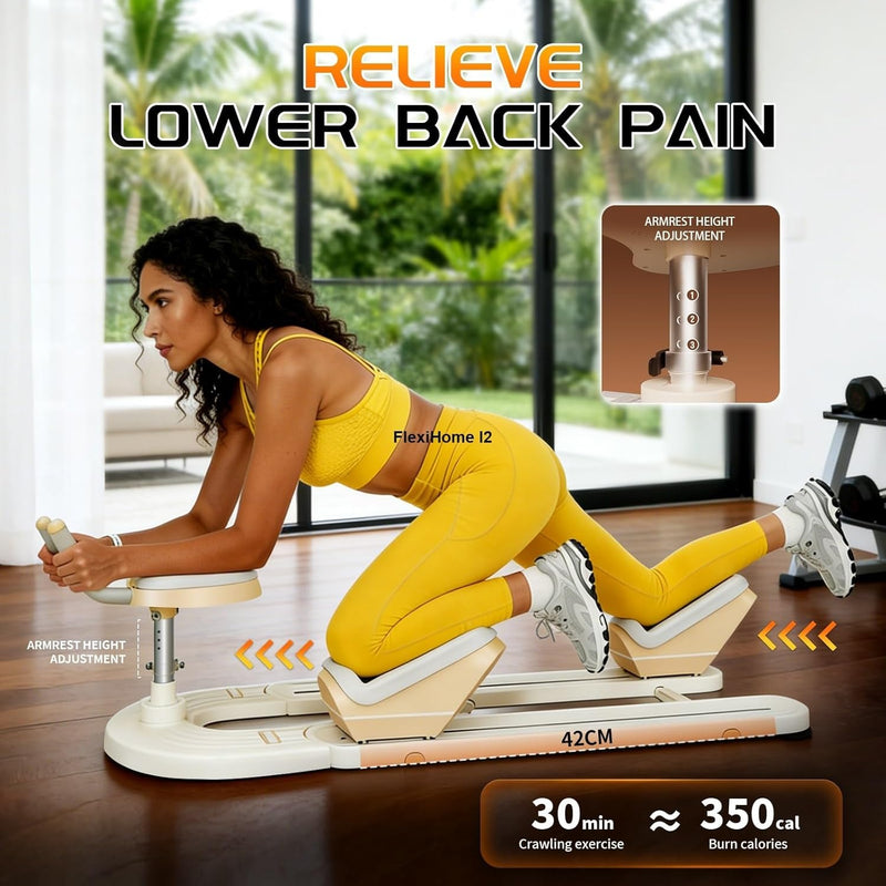 Máquina de ejercicios para gimnasio en casa con torsión y estiramiento de columna