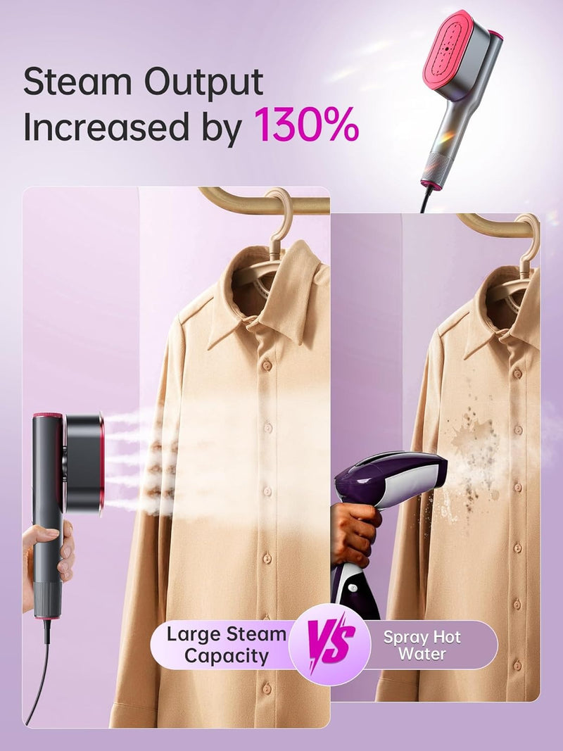DRFLASH Plancha y vaporizador 2 en 1 para ropa