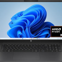 HP OmniBook 3 17.3 inch Laptop PC, FHD Display, AMD Ryzen 3 30, 8 GB RAM, 512 GB SSD, AMD Radeon 610M Graphics, Windows 11 Home, Mica Silver, 17-dp0199nr