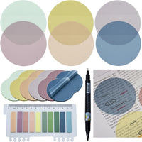 YOUDEFUL 800Pcs Transparent Sticky Note, 2.76x2.76 Clear Round Sticky Note