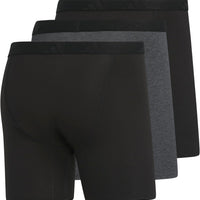 adidas Men's Luxe Comfort Boxer Brief Underwear 3-Pack