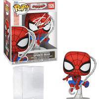 Funko Pop! Marvel Spider-Man Stan Lee Firmado (Reimpresion) con Estuche Protector