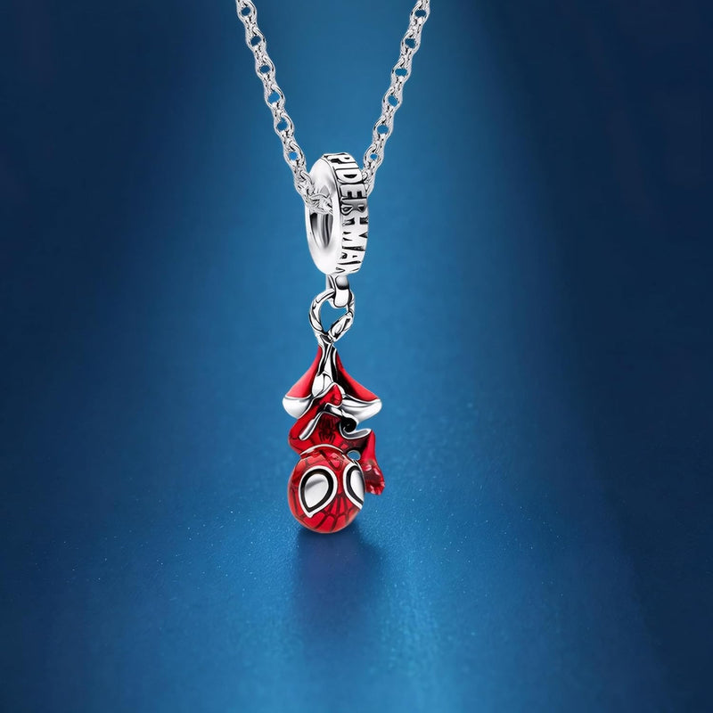Spider Pendant Necklace with Adjustable Chain for Men and Women