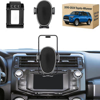 Phone Mount for Toyota 4Runner (2010–2024 5th Gen), 360° Adjustable Dashboard Phone Holder, Hands-Free Car Smartphone Mo