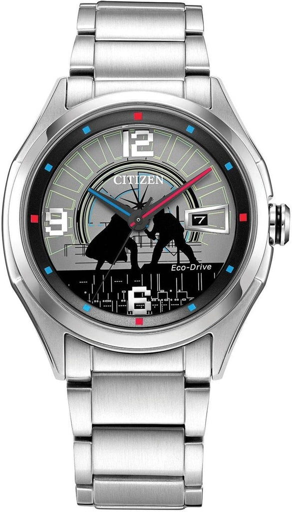 CITIZEN Men's Eco-Drive Duel 41mm Stainless Steel AW1140-51W