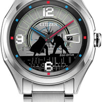 CITIZEN Men's Eco-Drive Duel 41mm Stainless Steel AW1140-51W