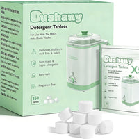 Dushany Descaling Tablets 150 PCS for Momcozy Baby Brezza Grownsy Papablic Momfann Bottle Washer - Detergent Tablets for
