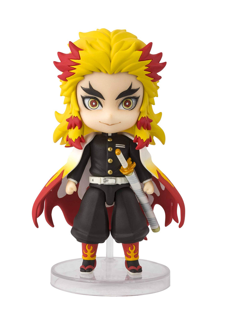 TAMASHII NATIONS - Demon Slayer: Kimetsu no Yaiba - Rengoku Kyojuro, Bandai Spirits Figuarts mini Action Figure