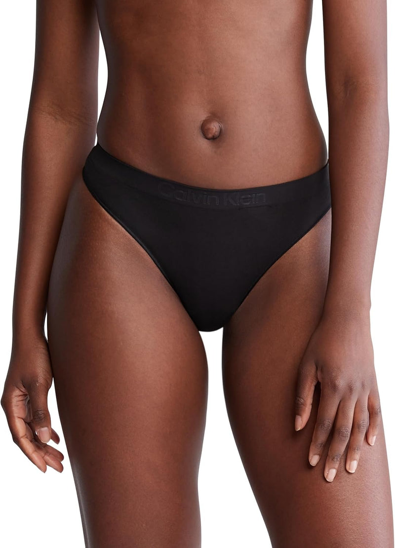 Calvin Klein Women's Bonded Flex Seamless 3-pack Mid Rise Thong