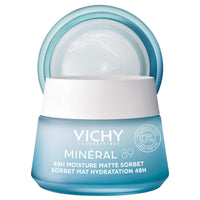 VICHY Minéral 89 Matte Sorbet Gel Face Moisturizer for Oily Skin 1.69oz