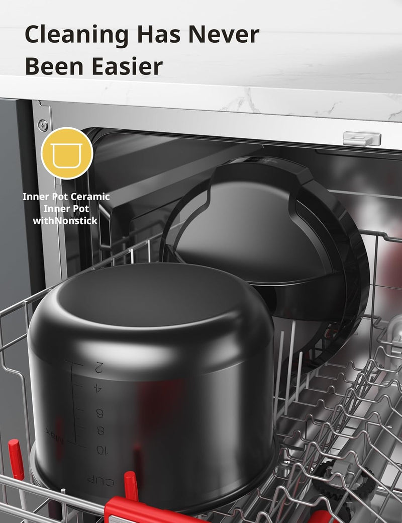 COMFEE' COMFEE’ 12-in-1 Electric Pressure Cooker, Instant Multi