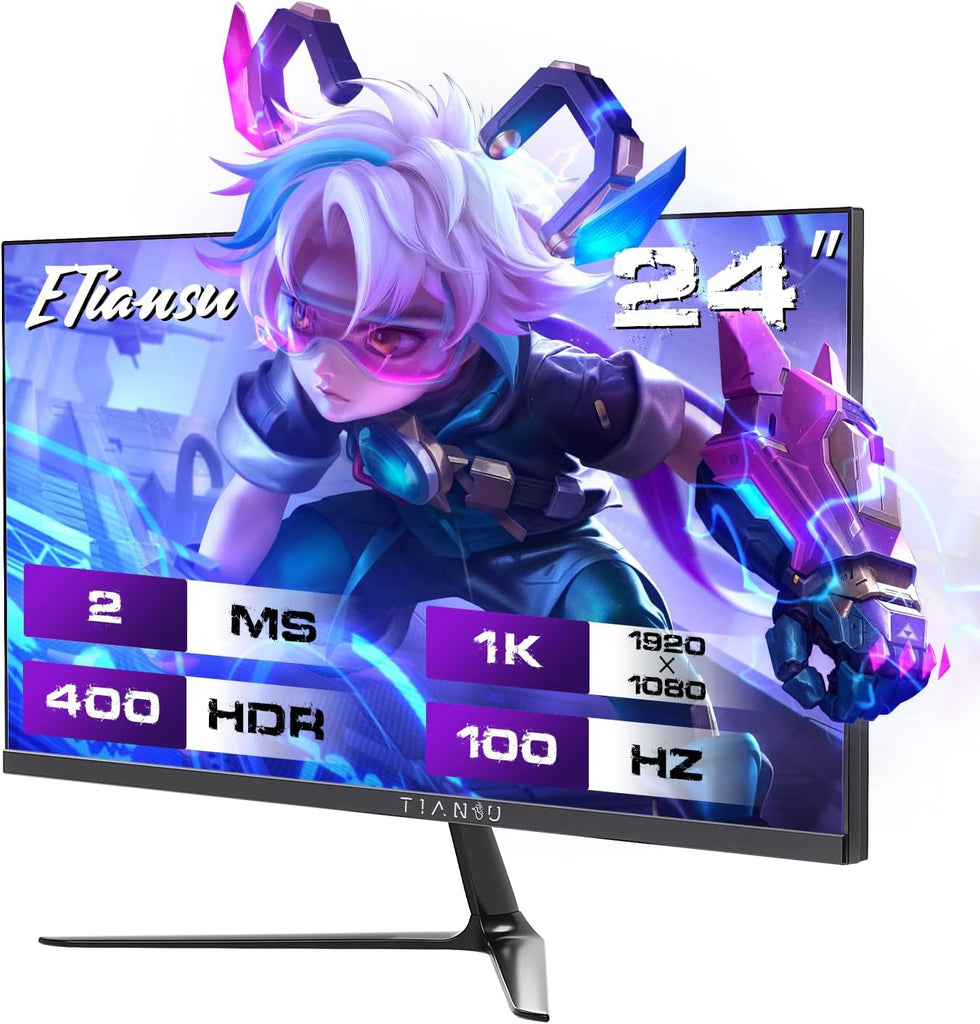24" FHD 100Hz IPS Gaming Monitor,FreeSync,90%DCI-P3,100%sRGB,HDMI2.0,VESA