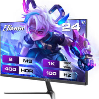 24" FHD 100Hz IPS Gaming Monitor,FreeSync,90%DCI-P3,100%sRGB,HDMI2.0,VESA