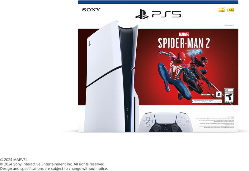 PlayStation 5 Slim - Bundle Marvel's Spider-Man 2 (con lector de discos)