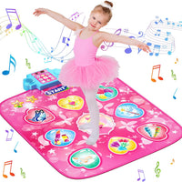 Dance Mat – 9-Button Electronic Music Playmat with 8 Challenge Levels