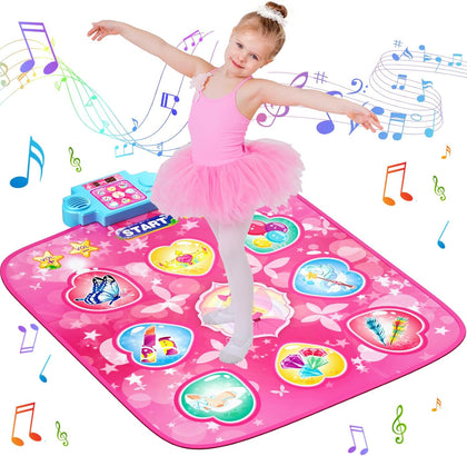 Dance Mat – 9-Button Electronic Music Playmat with 8 Challenge Levels