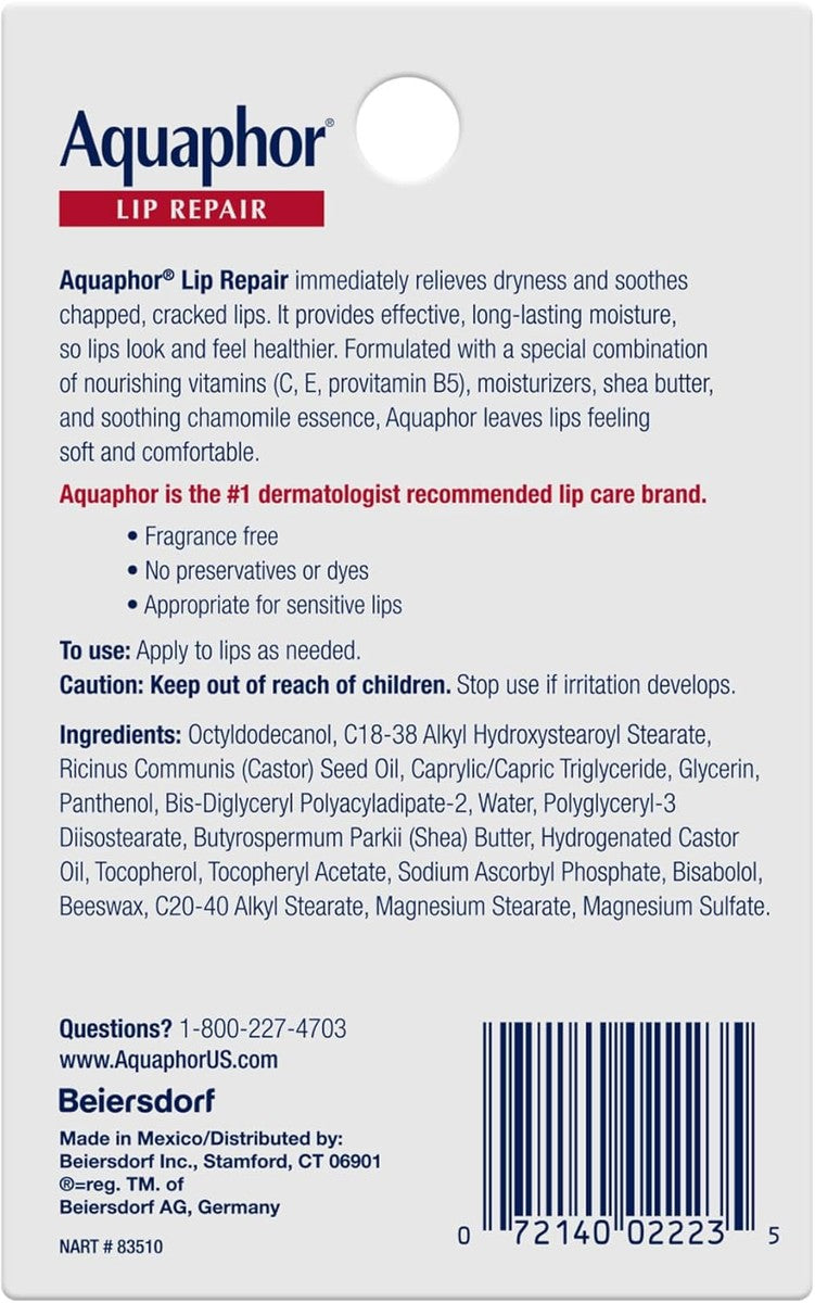 💋OFERTA! ✨ Repara y protege tus labios con Aquaphor Lip Repair