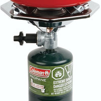 Estufa de propano Coleman BottleTop con quemador ajustable
