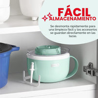 DASH My Mug Ice Cream Maker Bundle, 2 Half-Pint Freezer Mugs