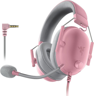 Razer BlackShark V2 X Wired PlayStation Gaming Headset, Pink