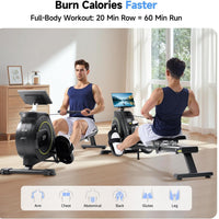 YPOO store Home rowing machine, 350 lb capacity