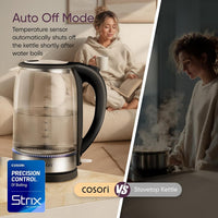 Cosori Electric Kettle, No Plastic Contact With Water