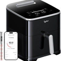 Typhur Sync 8QT AI Smart Air Fryer with Built-in Wireless Meat Thermometer