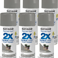 Rust-Oleum Painter's Touch 2X Ultra Cover Spray Paint, Phantom Gray