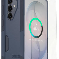 OtterBox Galaxy S26 Bundle: Commuter Case & Screen Protector - Blue