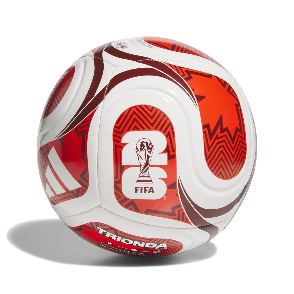 adidas Unisex-Adult World Cup Club Canada, White/Power Red/Red, 5