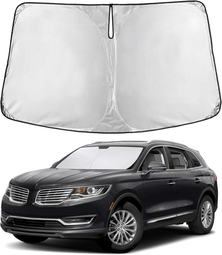 EcoNour Windshield Sunshade Compatible for Lincoln MKX/Nautilus 2016-2021