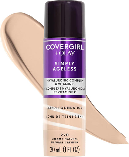 ✨ Luce una piel más joven y radiante con COVERGIRL Ageless Foundation