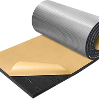 TroyStudio Sound Proof Closed Cell Foam, Self-Adhesive 13'' x 78" Heat Shield Acoustic Rubber Foam Sheet - Waterproof No
