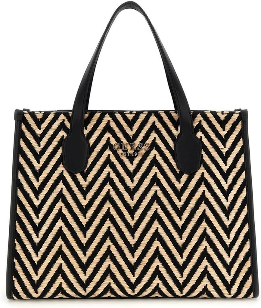 GUESS Silvana Chevron Tote