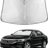 EcoNour Windshield Sunshade Compatible for Volkswagen VW Passat 2012-2022