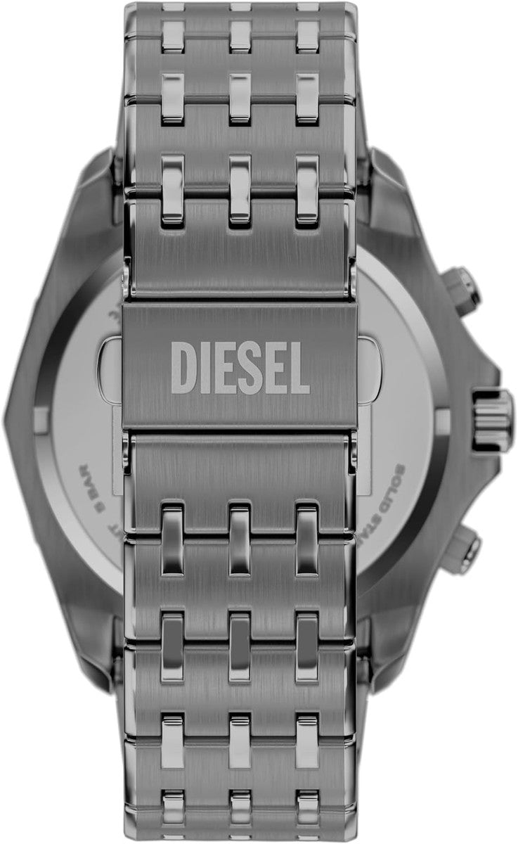 Diesel Men's Stinger Chronograph Gunmetal Stainless Steel Watch (Model: DZ4708)