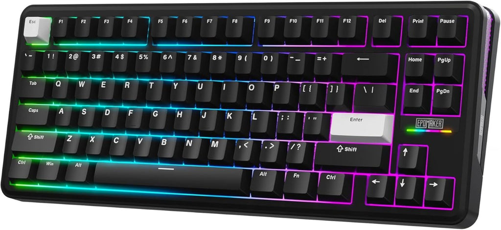 EPOMAKER TH85 QMK/VIA Wireless Gaming Keyboard, BT5.0/2.4GHz/USB-C