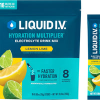 Liquid I.V. Hydration Electrolytes, Lemon Lime, 16 Count