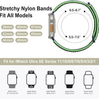 Getino Compatible with Apple Watch Bands 44mm 45mm 46mm 42mm 49mm