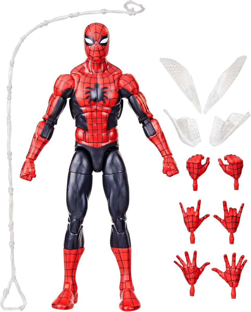 Marvel Legends Series The Amazing Spider-Man, Marvel Comics Retro Collectible 6-Inch Action Figures, Toys for Ages 4 and Up