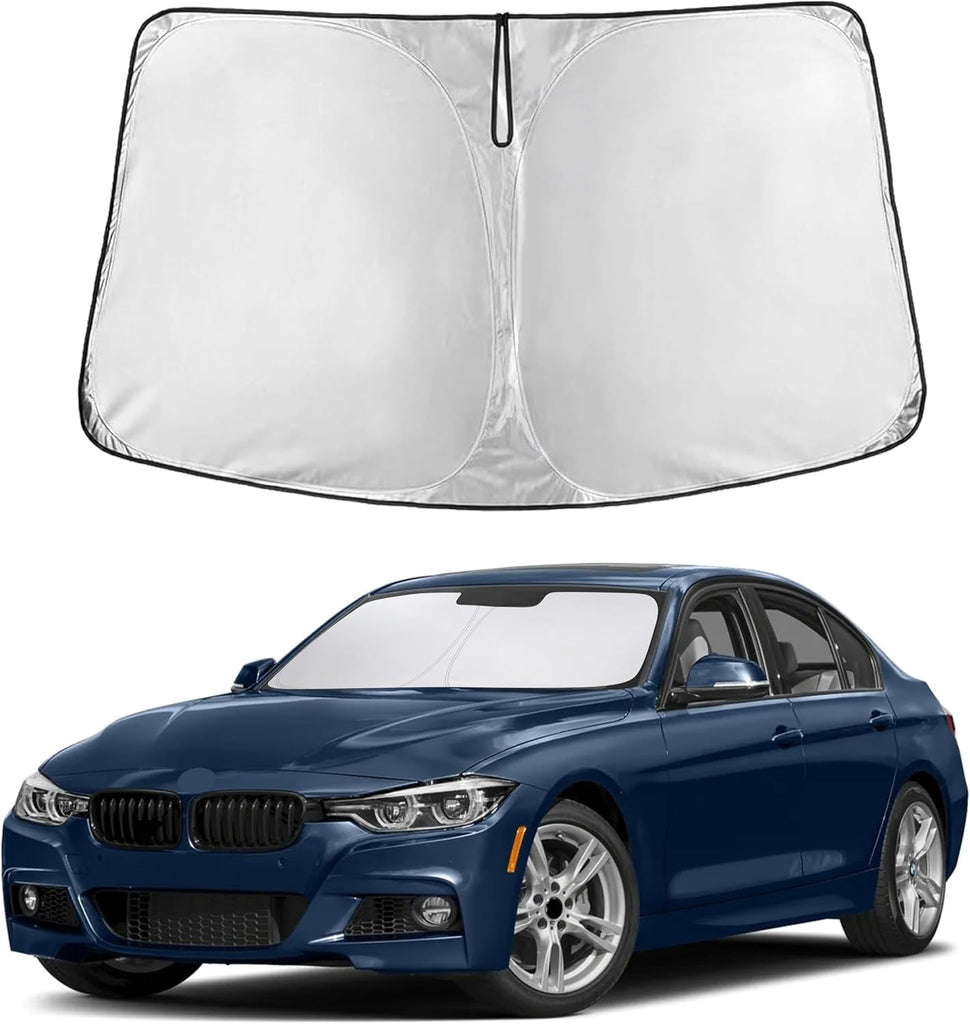 EcoNour Windshield Sunshade Compatible for BMW 3 Series 2013-2016 2017 2018