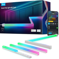 Govee RGBIC LED Strip Lights 32.8ft with Covers,Smart Control, APP, WiFi