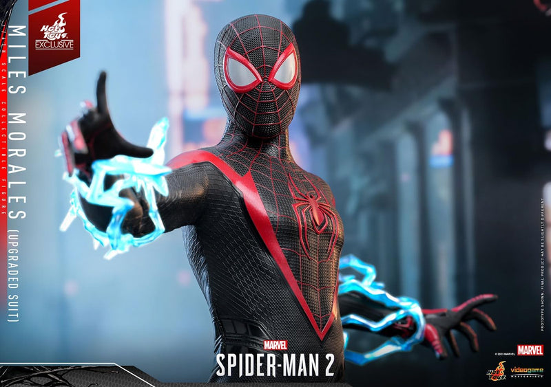 Hot Toys Miles Morales Traje Mejorado - Spider-Man 2 (VGM55) 1:6