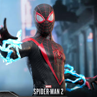 Hot Toys Miles Morales Traje Mejorado - Spider-Man 2 (VGM55) 1:6