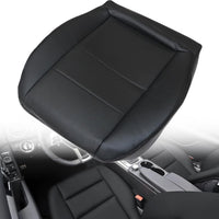 NLQR Black Driver Side Bottom Repalcement Leather Seat Covers Compatible with Mercedes Benz GLK250 GLK280 GLK300 GLK350